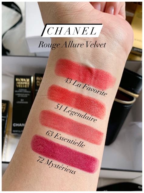 chanel rouge allure rouge vie|rouge allure velvet shades.